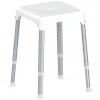 Sedile doccia regolabile 54x30x30 cm bianco