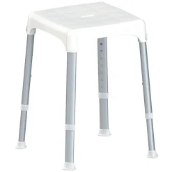 Sedile doccia regolabile 54x30x30 cm bianco