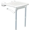 Sedile doccia ribaltabile 11x51x42 cm bianco