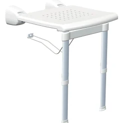 Sedile doccia ribaltabile 11x51x42 cm bianco
