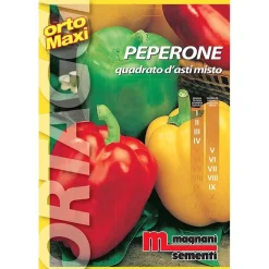 Semi orto maxi Peperone quadrato d`Asti