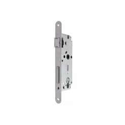 Serratura a foro cilindro da infilare cromo satinata larghezza frontale 22 mm