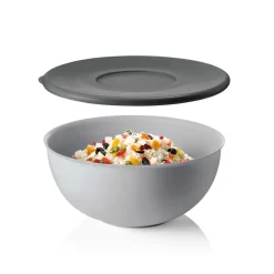Set 3 contenitori con coperchi Ø 28-24-20 cm