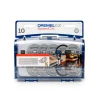 Set accessori per il taglio EZ SpeedClic SC690 10 dischi + perno