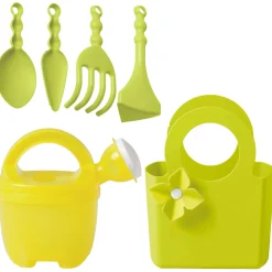 Set 4 attrezzi con borsetta e annaffiatoio Mini Garden Tools
