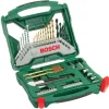 Set di punte e bit avvitamento X-Line con rivestimento TiN 50 pz