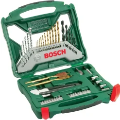 Set di punte e bit avvitamento X-Line con rivestimento TiN 50 pz