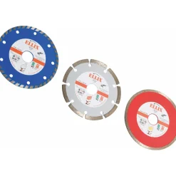 Set dischi da taglio diamantati Ellix Ø 125 mm