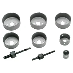 Set di seghe a tazza LUX-TOOLS 9 pz