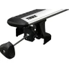 Set 2 piedi Evo Fixpoint per barre portatutto P 100 Kg