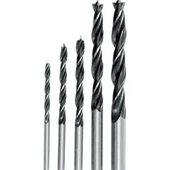 Set punte per legno economiche 5 pz LUX