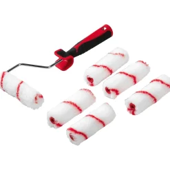 Set rulli per pitture a dispersione L 10 cm 7 pz