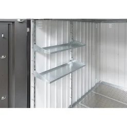 Set scaffali Biohort per mini garage incl. montante e 2 ripiani 77x26,8x14 cm