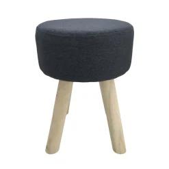 Sgabello antracite 30x30xH40 cm