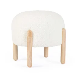 Sgabello Dayla bianco