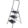 Sgabello in acciaio Super Effe 3 gradini p/max 150 kg