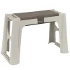 Sgabello multiuso da giardino 58x29x37H cm