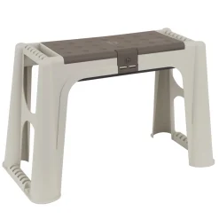 Sgabello multiuso da giardino 58x29x37H cm