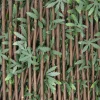 Siepe artificiale con foglie 3D Acer Palmatum H 1 m x L 2 m verde