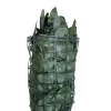 Siepe artificiale LAUREL in poliestere 1 m verde al taglio