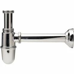 Sifone a bottiglia cromato SIF C 8x8,5x27 cm