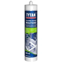 Sigillante Acetico Multiuso Tytan antimuffa trasparente 280 ml