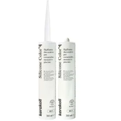 Silicone sigillante KERAKOLL per ceramiche e mosaici 310 ml Bianco