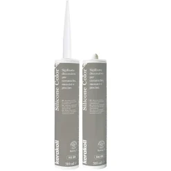 Silicone sigillante KERAKOLL per ceramiche e mosaici 310 ml Grigio 2