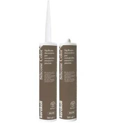 Silicone sigillante KERAKOLL per ceramiche e mosaici 310 ml Grigio 10