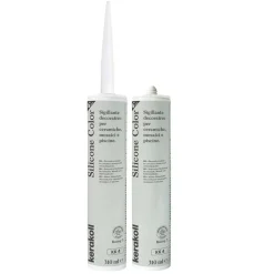 Silicone sigillante KERAKOLL per ceramiche e mosaici 310 ml Grigio chiaro 2