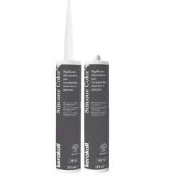 Silicone sigillante KERAKOLL per ceramiche e mosaici 310 ml Grigio scuro 2