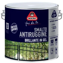 Smalto antiruggine brillante bianco 2 l Boero