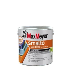 Smalto a solvente satinato MaxMeyer testa di moro 2 l