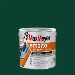 Smalto a solvente satinato MaxMeyer verde 2 l