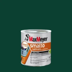 Smalto a solvente satinato MaxMeyer verde muschio 0,75 l
