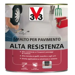 Smalto a solvente V33 rosso mattone 0,5 l