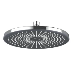 Soffione doccia Vortex 1 getto cromo/nero