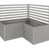 Sostegno piante Biohort per forma a L lungh 200 cm /L2 x 1 Grigio quarz met 2 pz