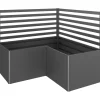 Sostegno piante Biohort per forma a L lungh 200 cm /L2 x 1 Grigio sc met 2 pz