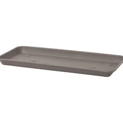 Sottocassetta rettangolare Omnia in plastica 51x23x3 cm Beige scuro
