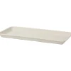 Sottocassetta rettangolare Omnia in plastica 65x30x4 cm bianco pietra