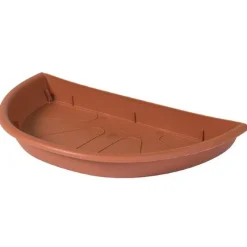 Sottovaso Semicerchio Omnia 34 cm in plastica