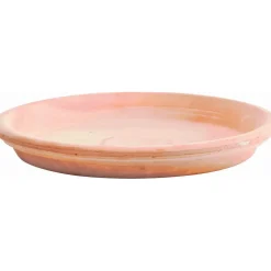 Sottovaso terracotta impermeabile anticato ø 25 cm