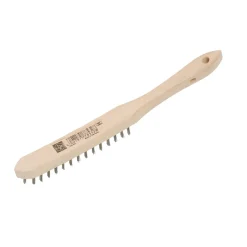 Spazzola metallica in acciaio LUX-TOOLS 2 file