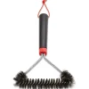 Spazzola per barbecue Weber 3 lati nero rosso 30 cm