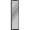 Specchiera Brera 30 x 120 cm nera