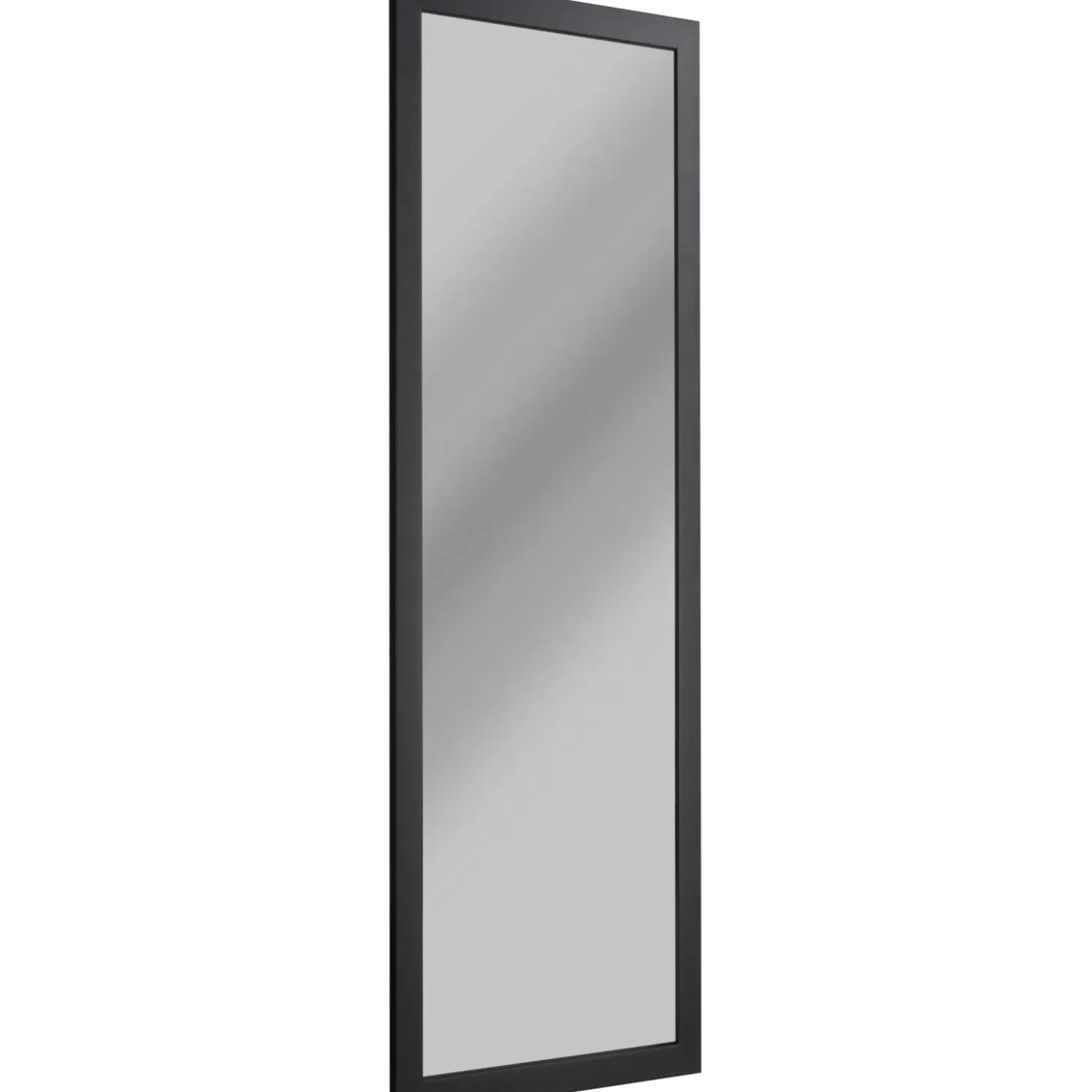 Specchiera Brera 30 x 120 cm nera