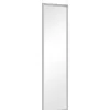 Specchio Bea da appendere con argento Cornice e ganci inclusi