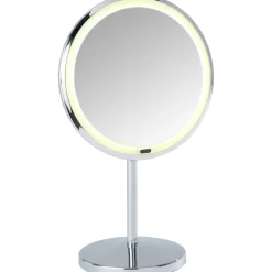 Specchio con luci LED Wenko Onno ingranditore cromo