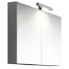 Specchio Contenitore a 2 ante 90x15x68 cm